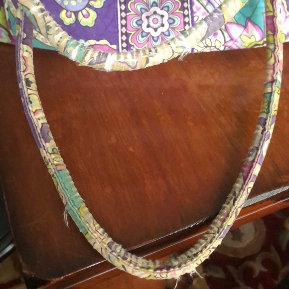 Vintage Signature Cotton Tote Bag w/Handle Straps - Picture 12 of 16